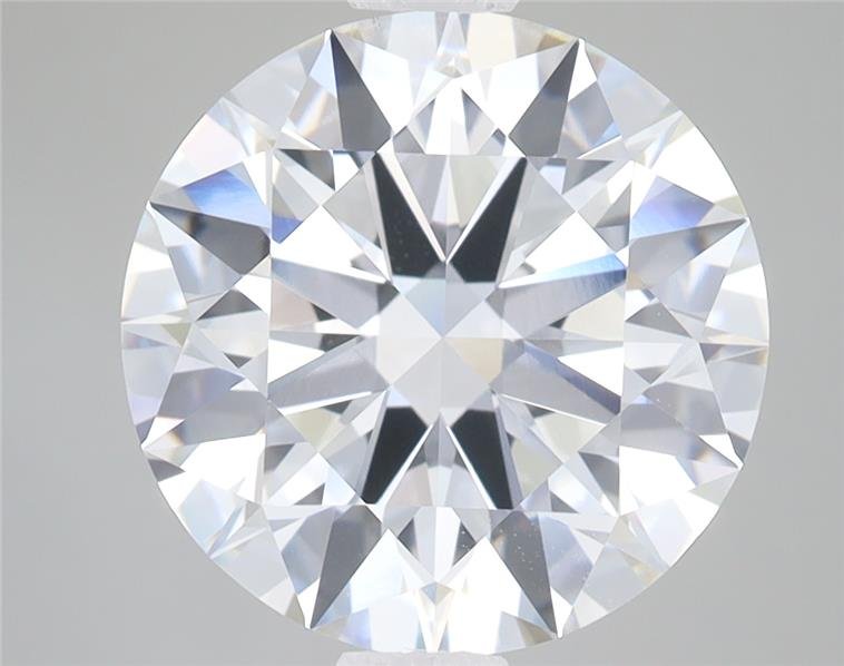 5.77 Carat Round Lab Diamond