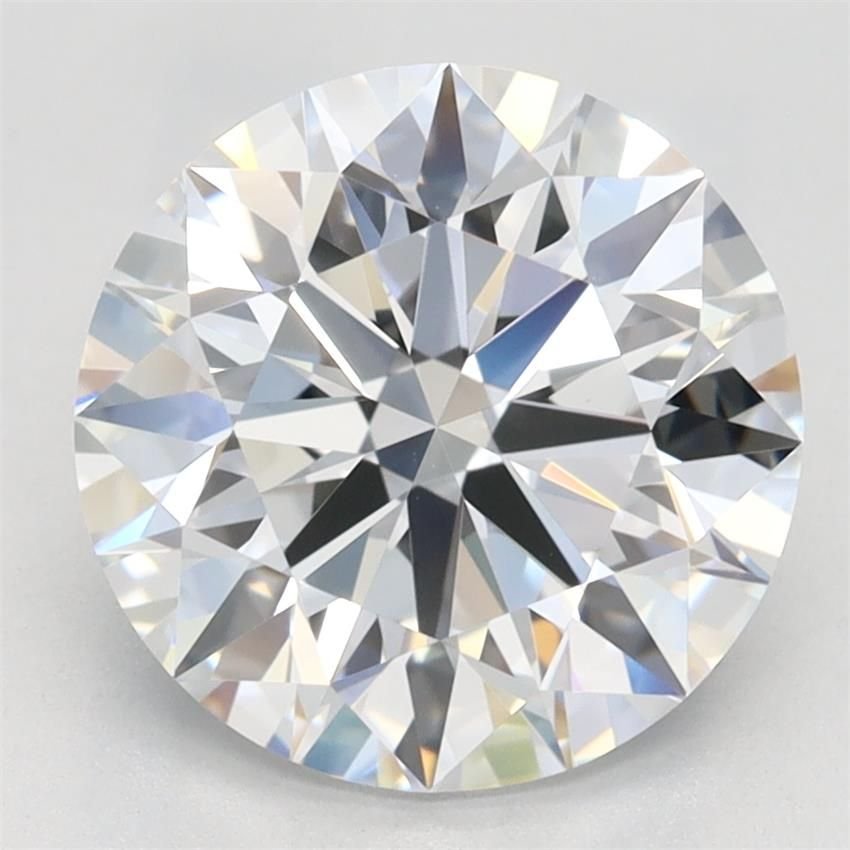 2.79ct F VVS1 Rare Carat Ideal Cut Round Lab Grown Diamond