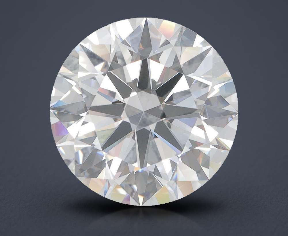 6.69 Carat Round Lab Diamond