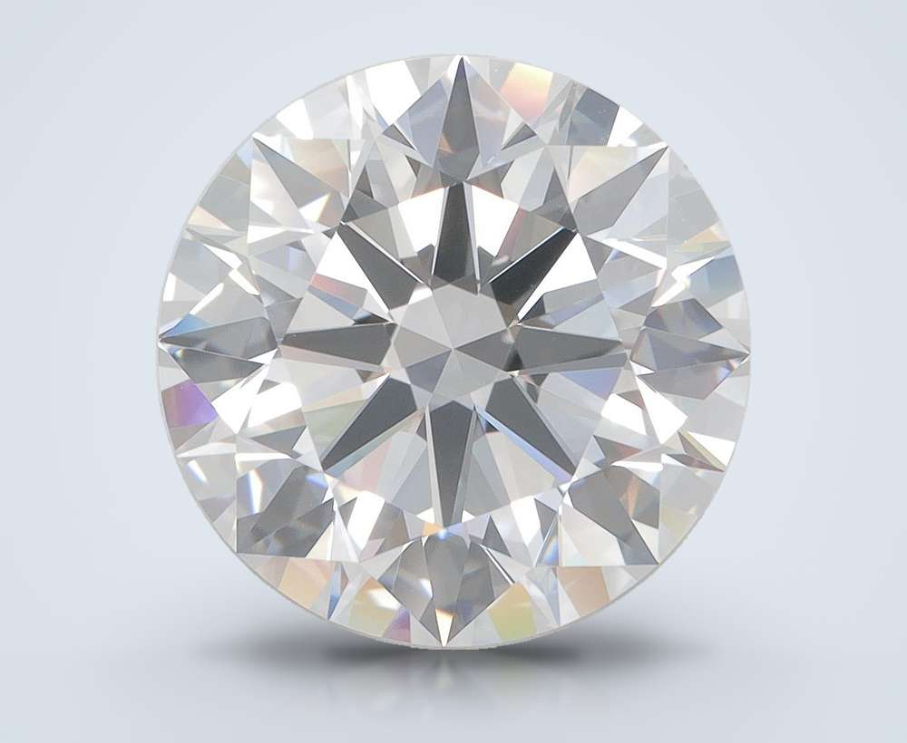 6.69 Carat Round Lab Diamond