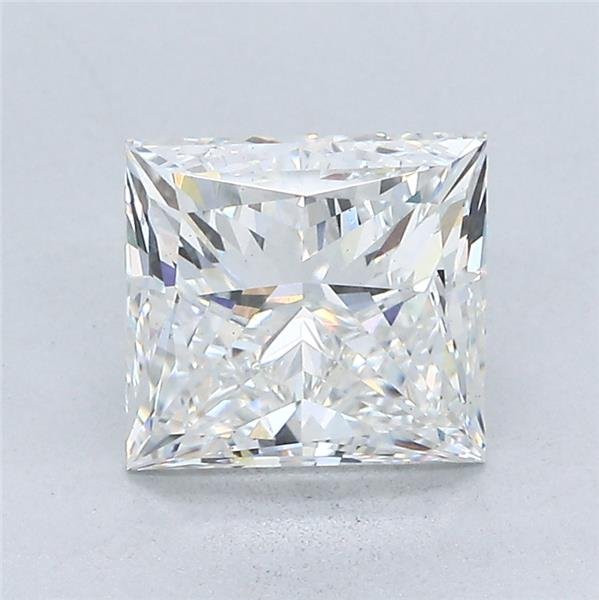 2.66ct G VS1 Very Good Cut Princess Lab Grown Diamond