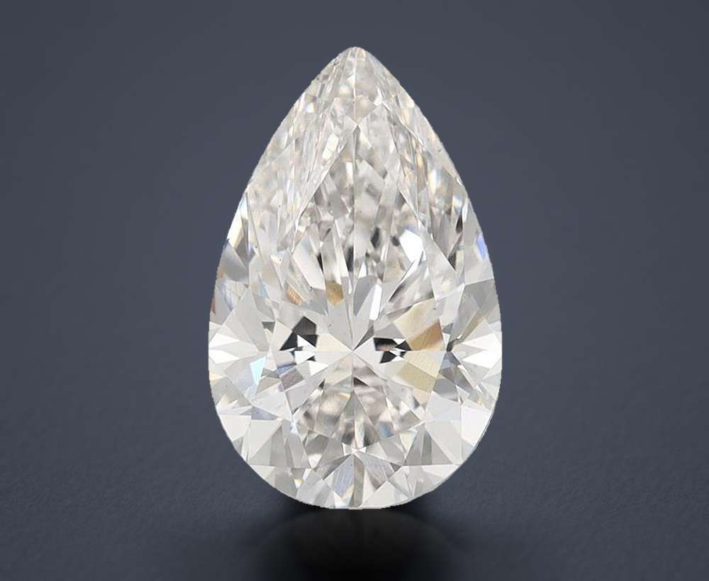2.72 Carat Pear Lab Diamond