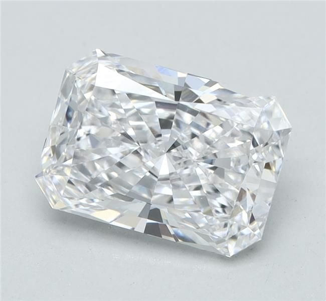 1.41ct E VVS2 Rare Carat Ideal Cut Radiant Lab Grown Diamond