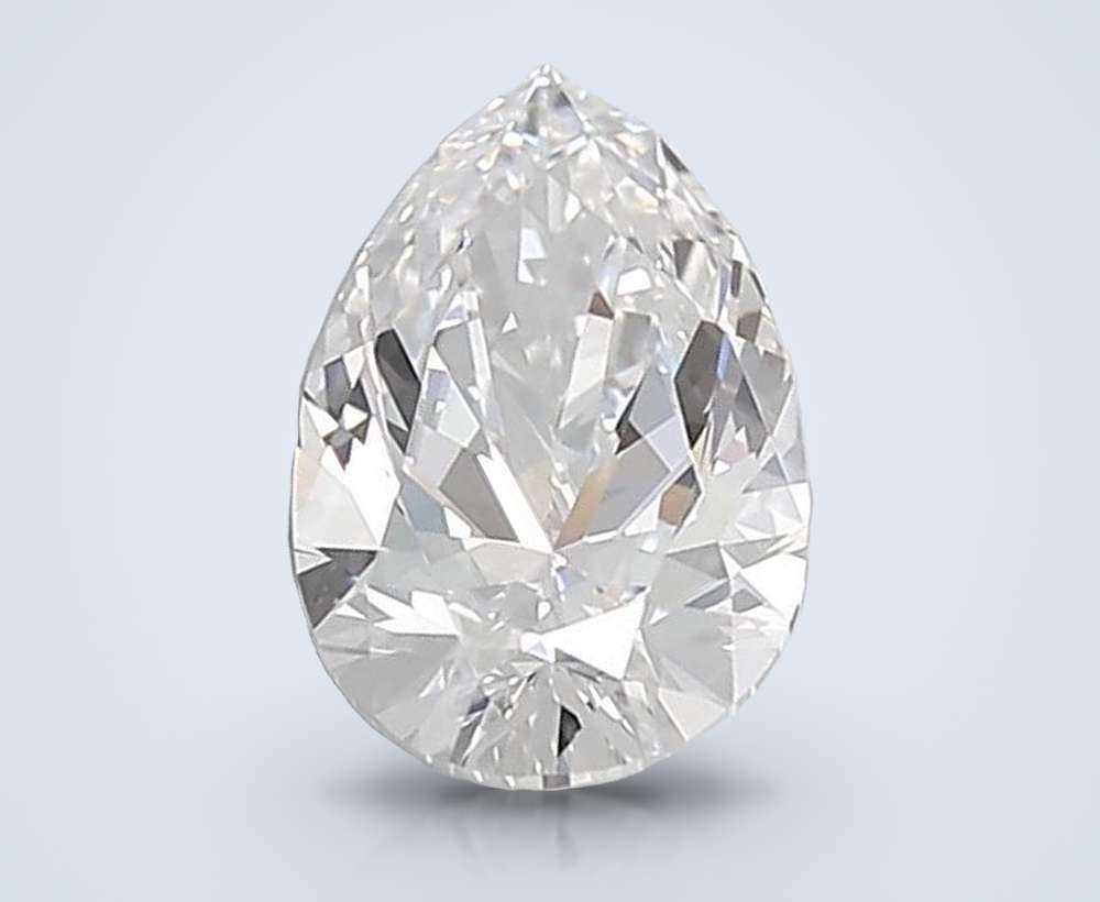 1.24 Carat Pear Lab Diamond