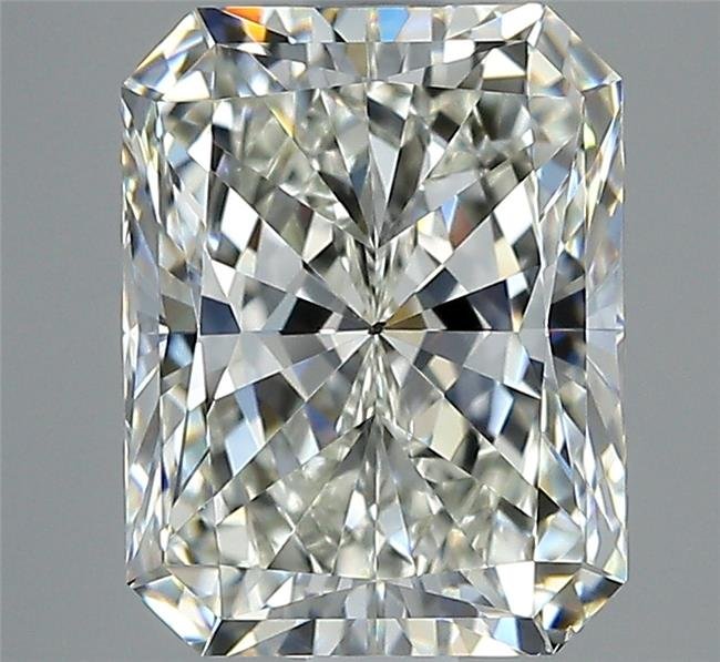 2.51ct J SI1 Rare Carat Ideal Cut Radiant Diamond