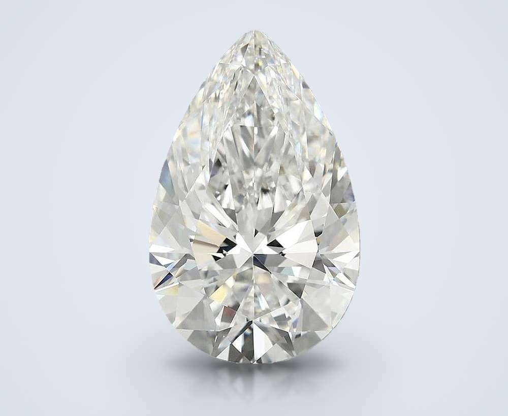7.60 Carat Pear Lab Diamond