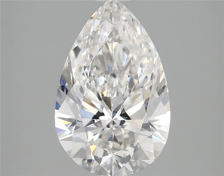 2.82 Carat Pear Lab Diamond