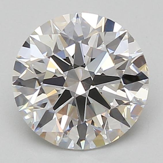 2.04ct F VS1 Rare Carat Ideal Cut Round Lab Grown Diamond