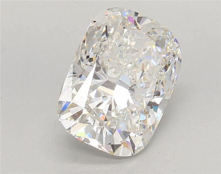 4.07ct F VVS2 Rare Carat Ideal Cut Cushion Lab Grown Diamond