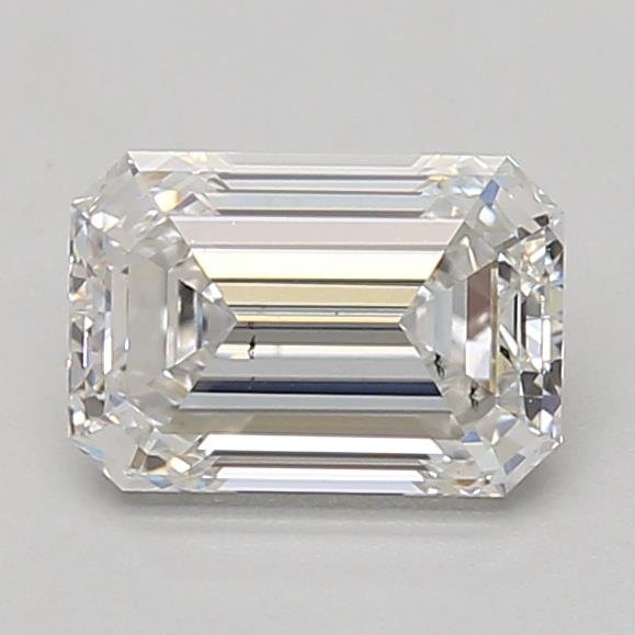 1.52ct E VS2 Excellent Cut Emerald Lab Grown Diamond