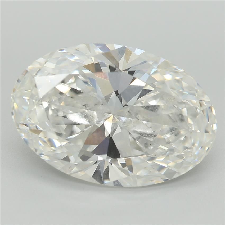 5.94ct E VVS2 Rare Carat Ideal Cut Oval Lab Grown Diamond