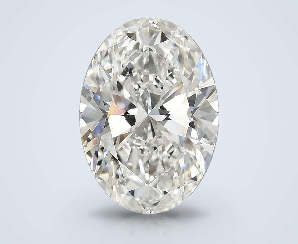 3.50 Carat Oval Lab Diamond