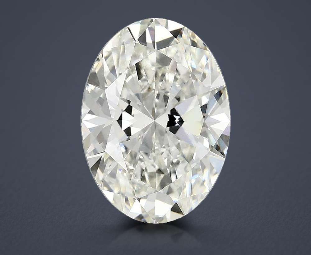 3.09 Carat Oval Lab Diamond
