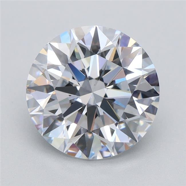 1.67ct F VS1 Rare Carat Ideal Cut Round Lab Grown Diamond