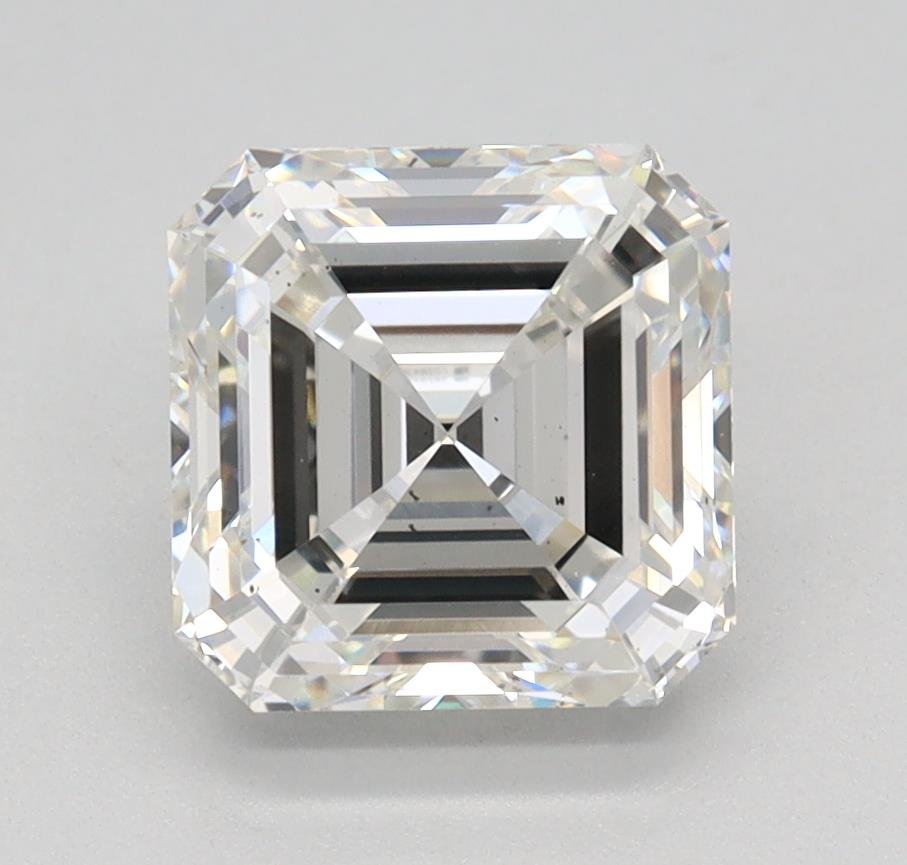 1.66ct H VS2 Rare Carat Ideal Cut Asscher Lab Grown Diamond