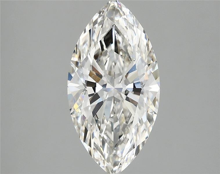2.03ct H VS2 Rare Carat Ideal Cut Marquise Lab Grown Diamond