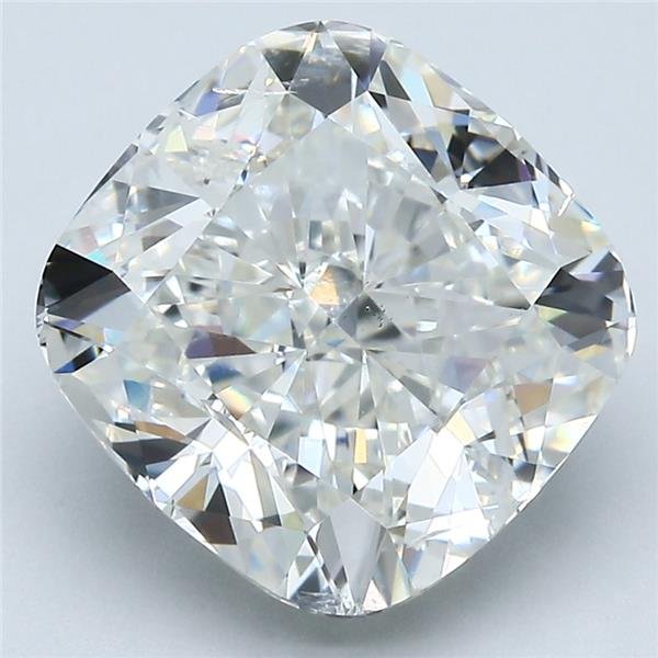 6.01ct I SI2 Very Good Cut Cushion Diamond