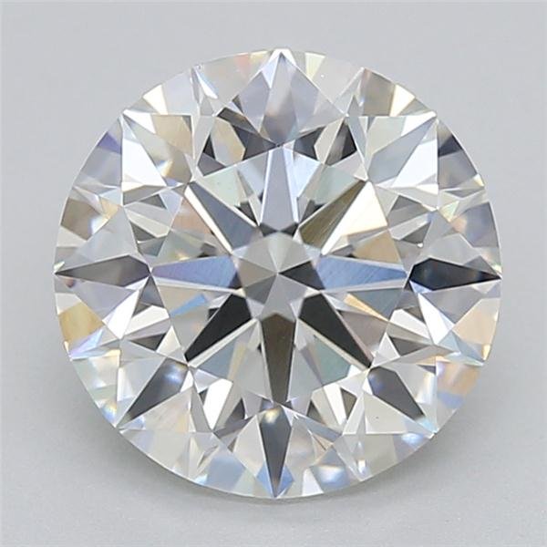 2.52ct E VS1 Excellent Cut Round Lab Grown Diamond