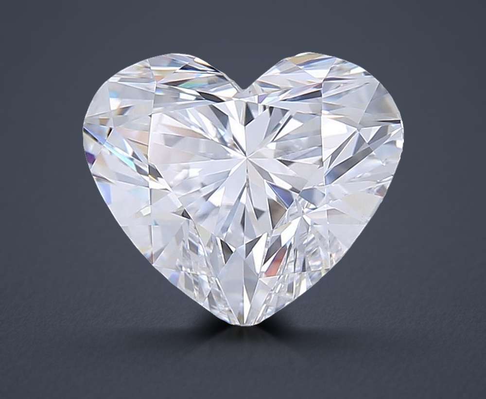 2.00 Carat Heart Lab Diamond