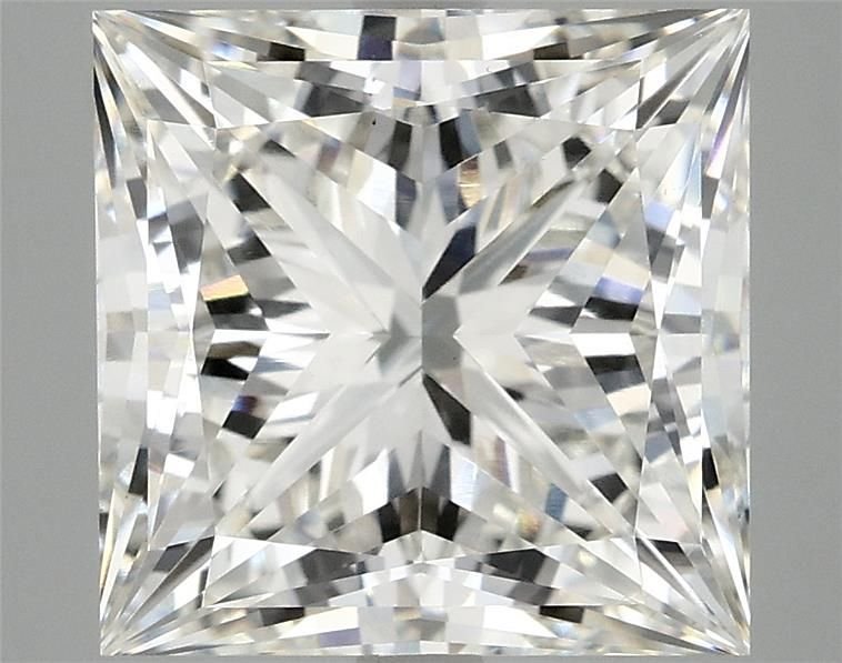 6.02ct G VS1 Rare Carat Ideal Cut Princess Lab Grown Diamond