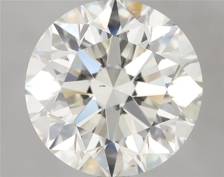 5.01ct J VS2 Excellent Cut Round Diamond