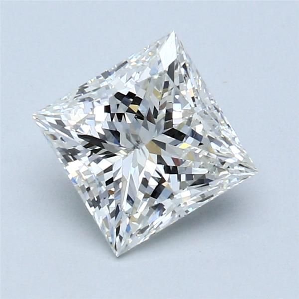 1.53ct J SI2 Rare Carat Ideal Cut Princess Diamond