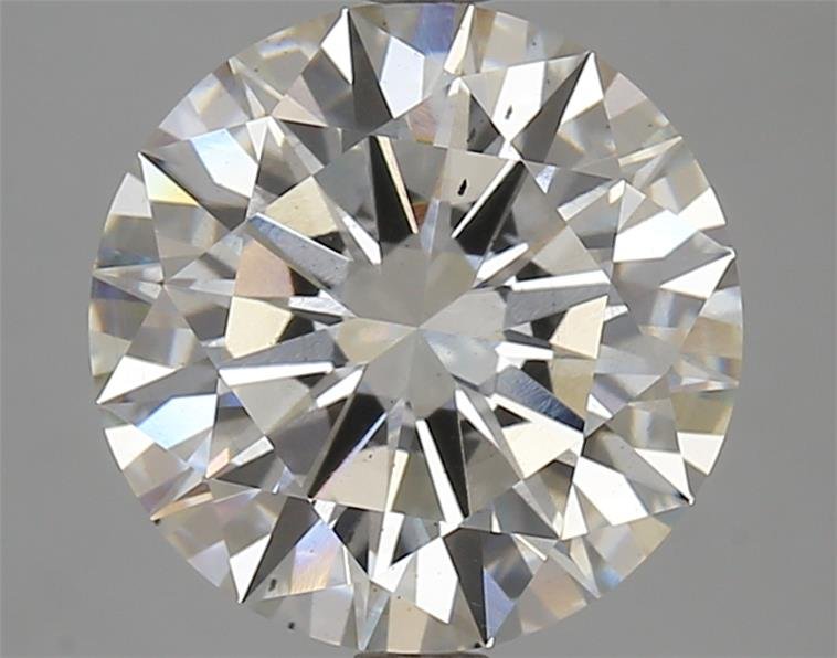 3.98ct G SI1 Excellent Cut Round Lab Grown Diamond