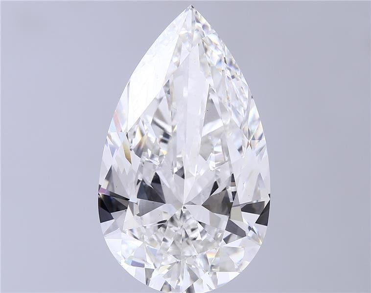 11.02ct F VS1 Very Good Cut Pear Lab Grown Diamond