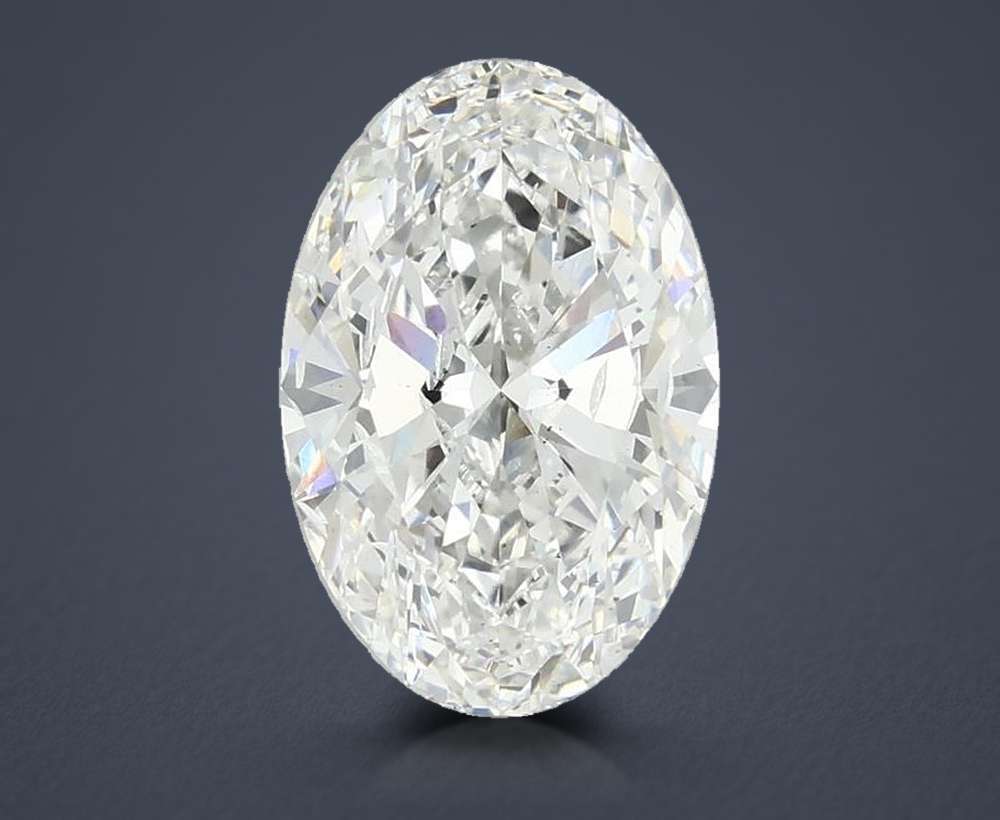 4.02 Carat Oval Lab Diamond