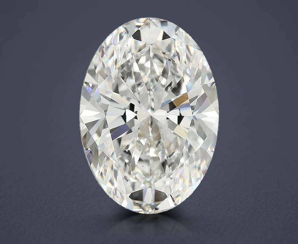 5.00 Carat Oval Lab Diamond