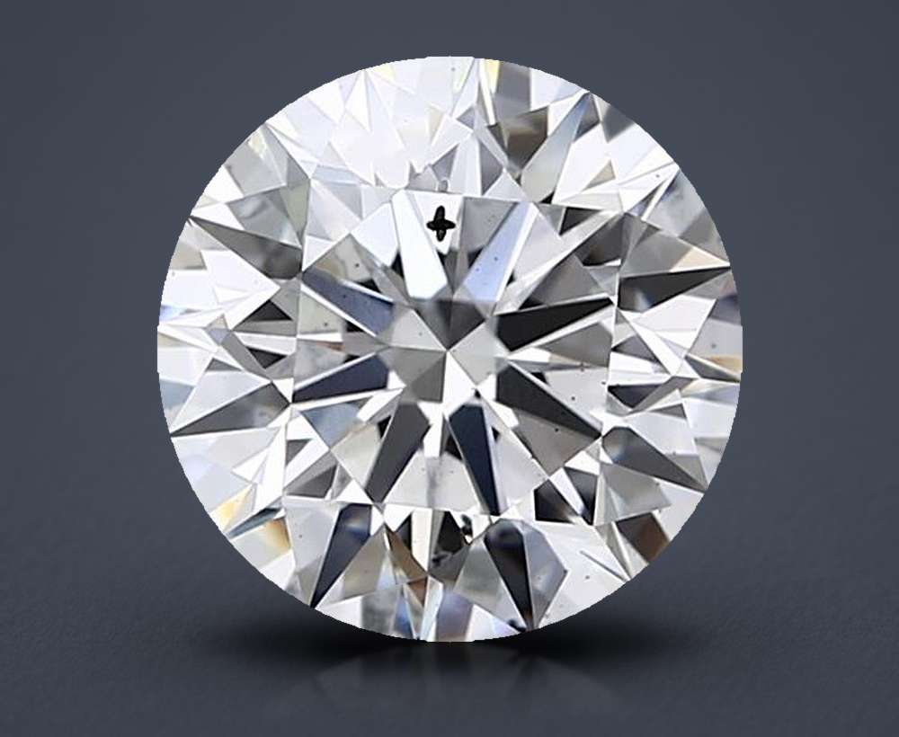 3.08 Carat Round Lab Diamond