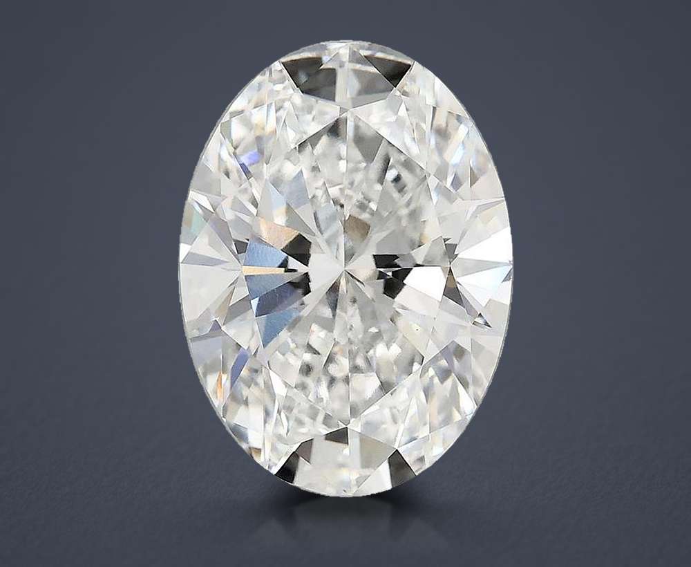 5.00 Carat Oval Lab Diamond
