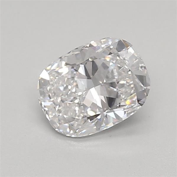 0.54ct D VVS2 Rare Carat Ideal Cut Cushion Lab Grown Diamond