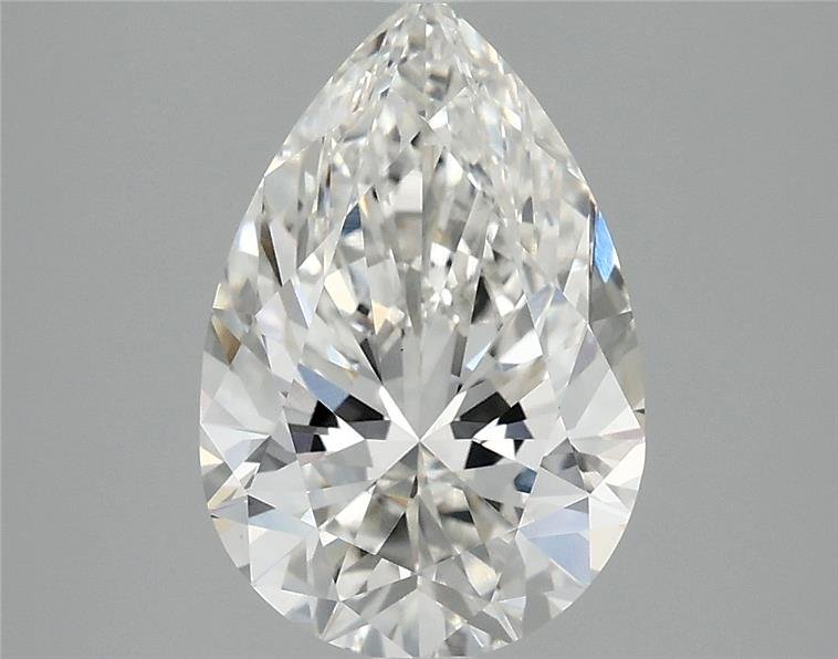 2.82 Carat Pear Lab Diamond