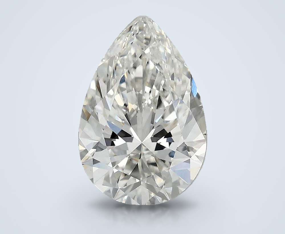 2.82 Carat Pear Lab Diamond