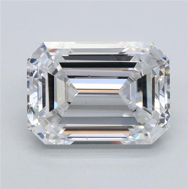 2.12ct E VS2 Excellent Cut Emerald Lab Grown Diamond