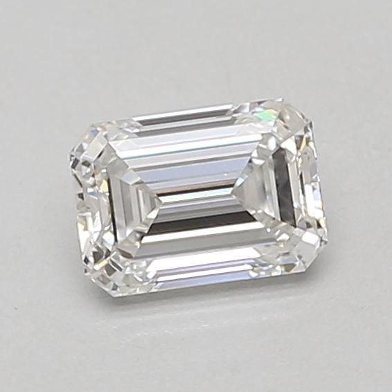 0.89ct E VS2 Rare Carat Ideal Cut Emerald Lab Grown Diamond