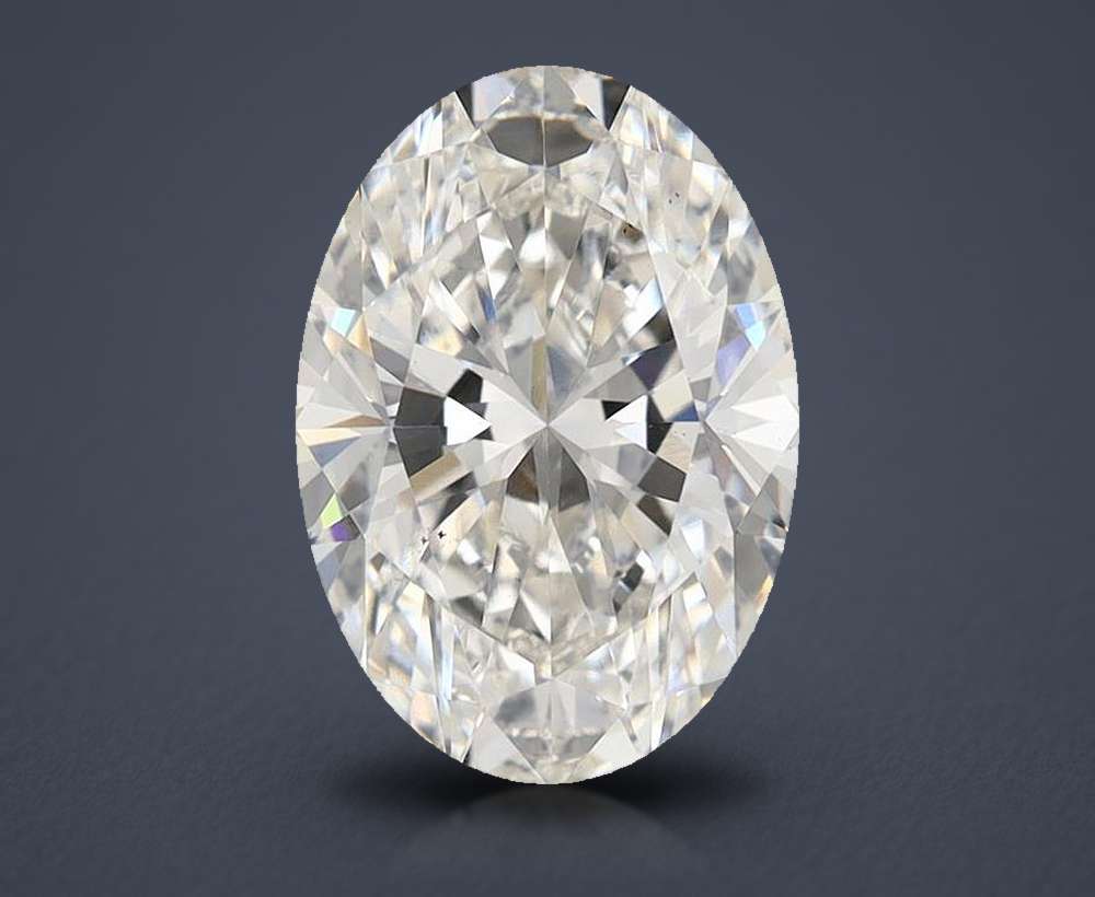 2.92 Carat Oval Lab Diamond