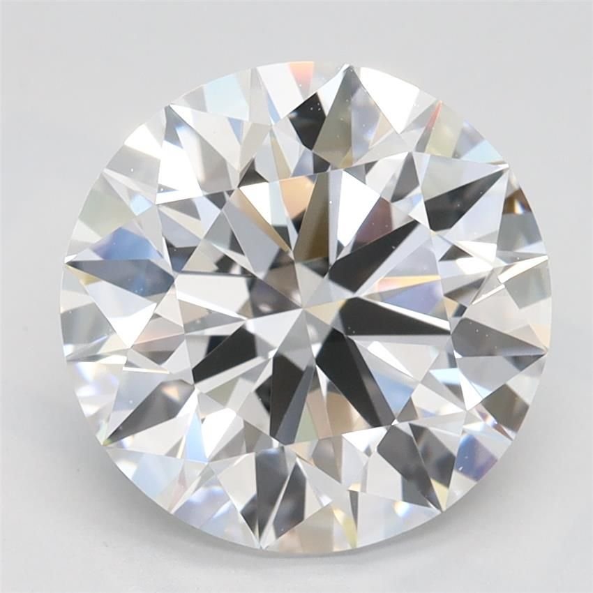 3.09ct D IF Rare Carat Ideal Cut Round Lab Grown Diamond