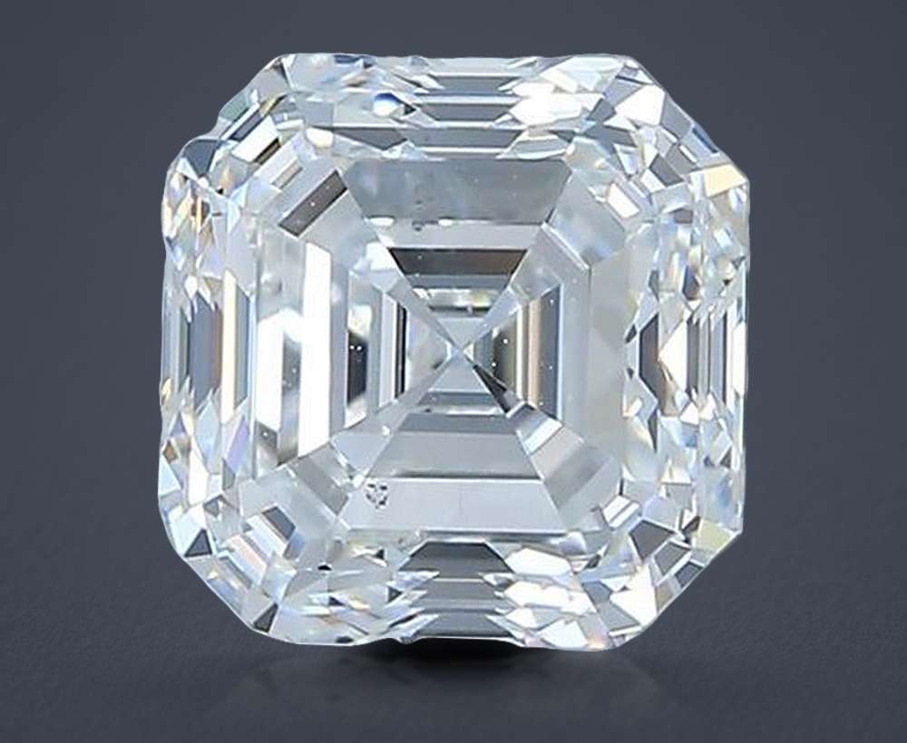 2.01 Carat Asscher Natural Diamond