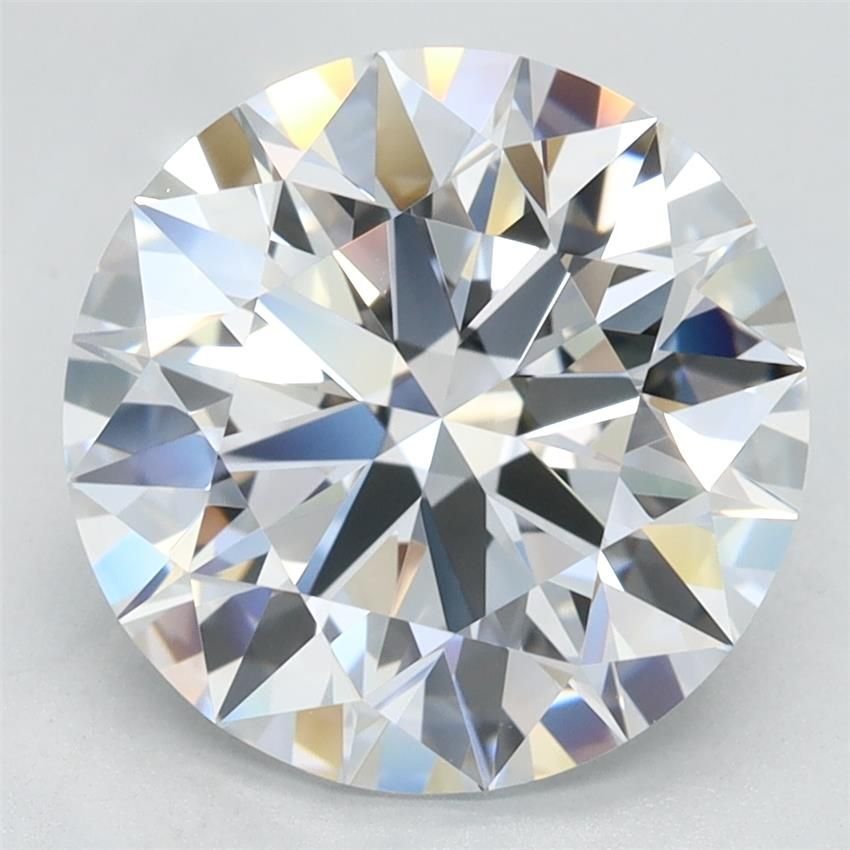 3.51ct F VVS1 Rare Carat Ideal Cut Round Lab Grown Diamond