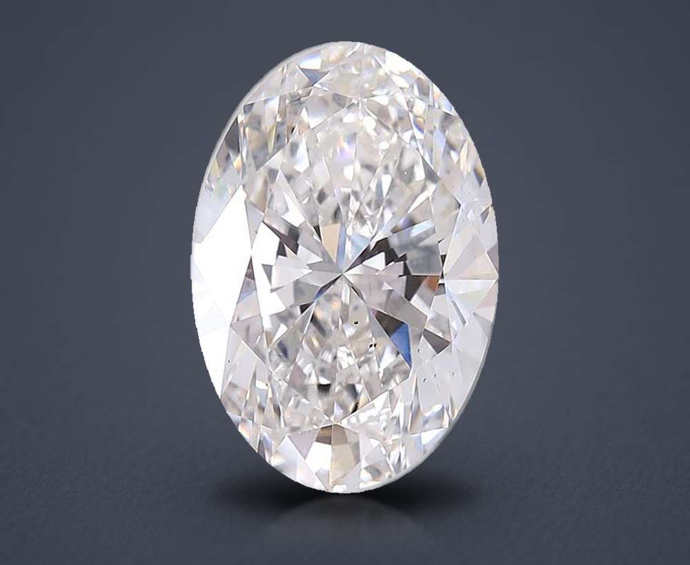 6.31 Carat Oval Lab Diamond