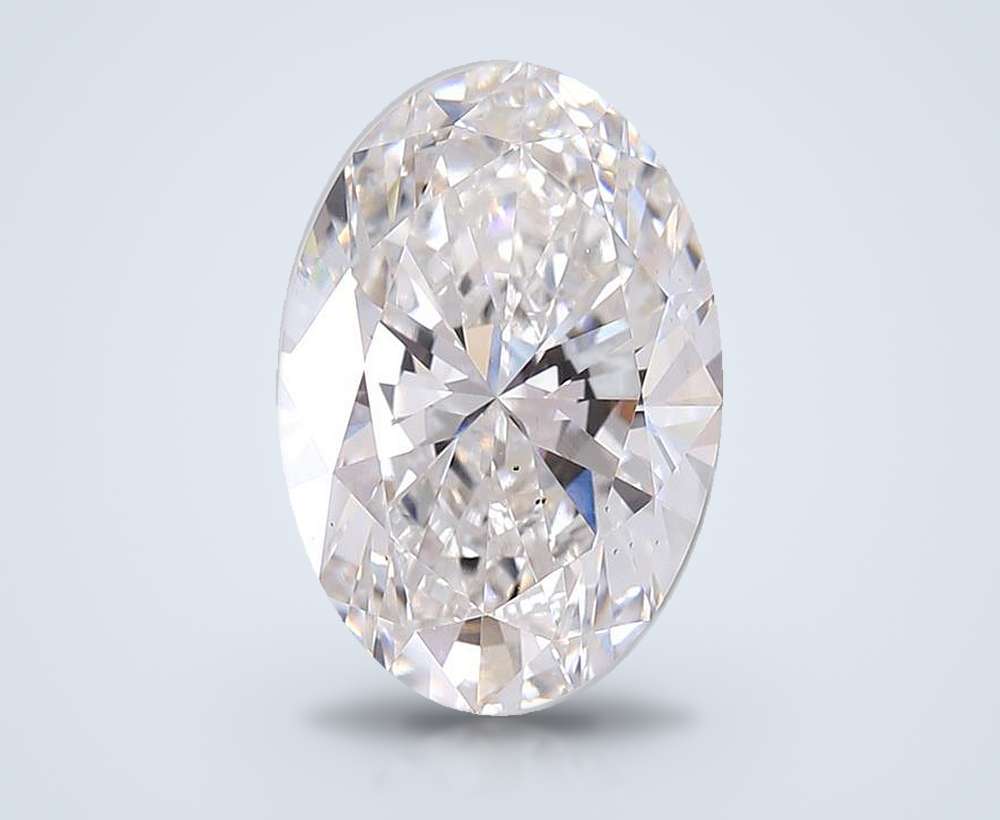 6.31 Carat Oval Lab Diamond