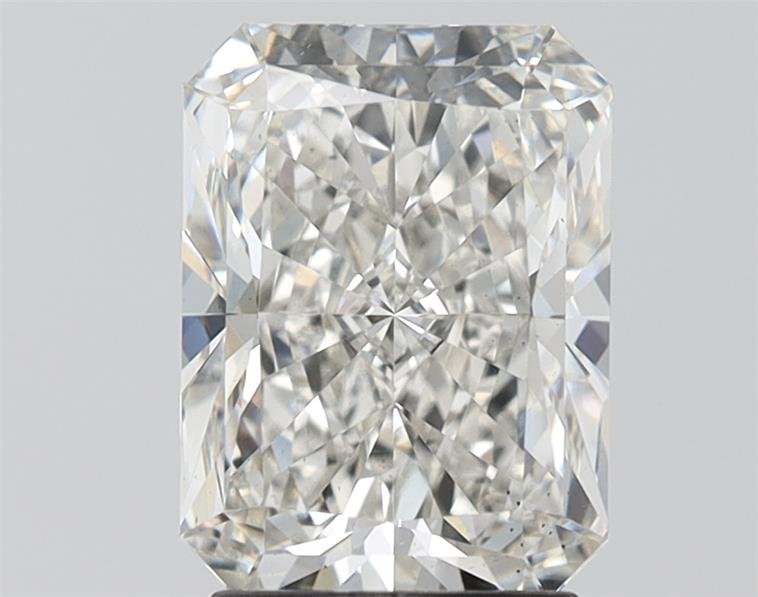 2.56ct H VS2 Rare Carat Ideal Cut Radiant Lab Grown Diamond