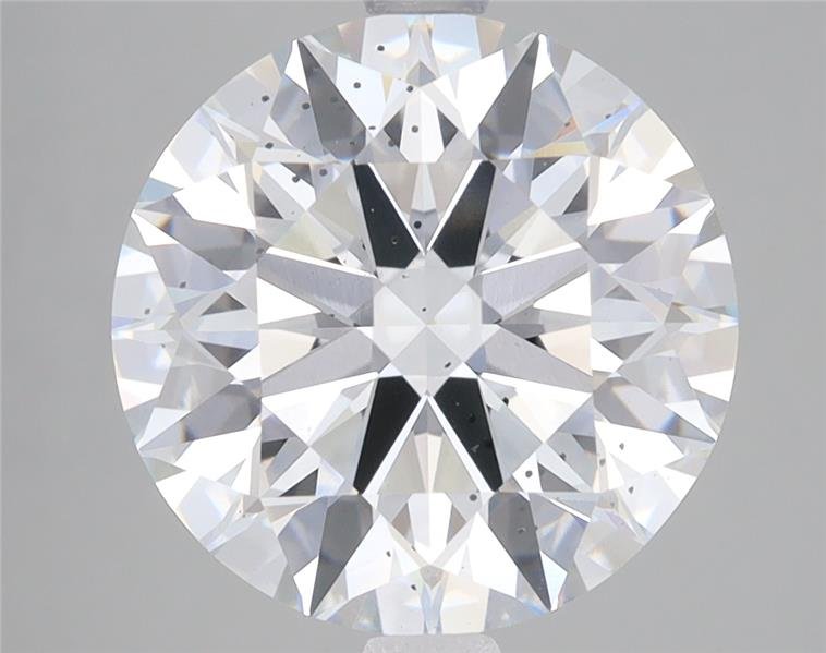 5.10ct E SI1 Rare Carat Ideal Cut Round Lab Grown Diamond