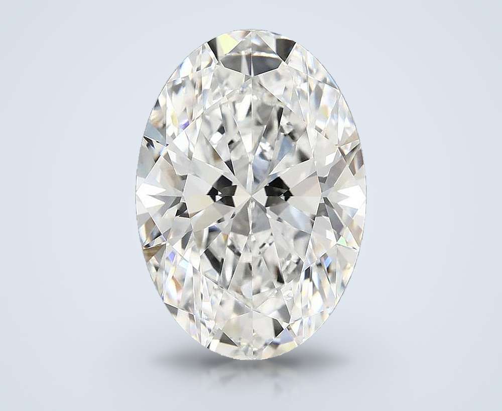 6.10 Carat Oval Lab Diamond