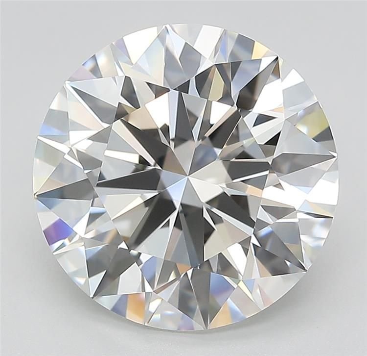 5.36ct F IF Rare Carat Ideal Cut Round Lab Grown Diamond