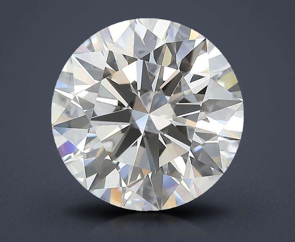 5.36 Carat Round Lab Diamond