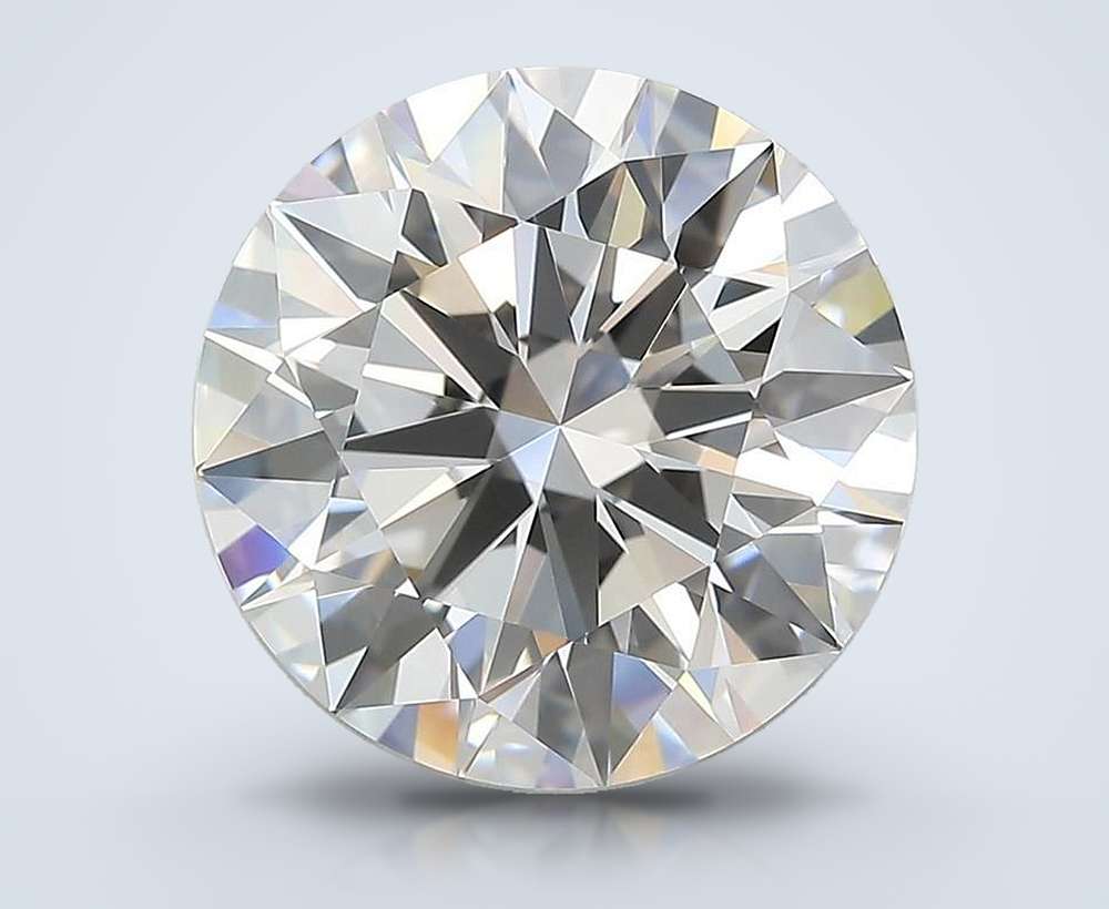 5.36 Carat Round Lab Diamond