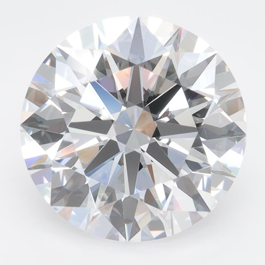 4.30ct D VVS1 Rare Carat Ideal Cut Round Lab Grown Diamond